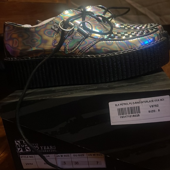 Chrome size 5 Creepers - Picture 3 of 4